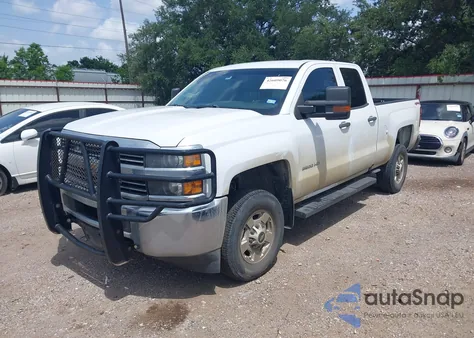 2017 Chevrolet Silverado 2500Hd Wt из США, поврежденный, VIN 1GC2KUEG5HZ310393